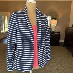Joules Navy/White Summer Blazer